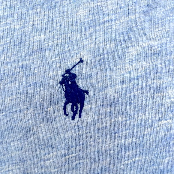 POLO RALPH LAUREN BLUE T-SHIRT, EXTRA LARGE (XL) - Picture 7 of 13